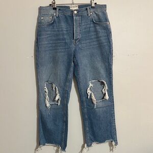 We The Free Light Blue Denim Jeans